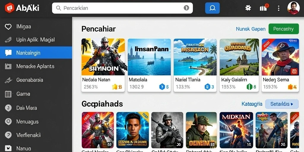 Tampilan antarmuka yang menarik dan mudah digunakan.