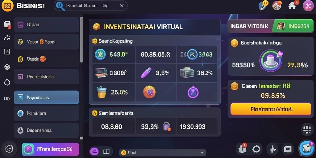 Tampilan antarmuka yang menarik dan modern.