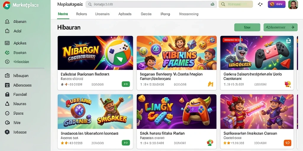 Tampilan antarmuka yang menawan dan mudah digunakan.