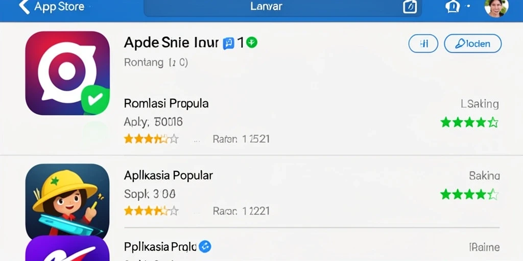 Tampilan antarmuka yang intuitif dan menarik.