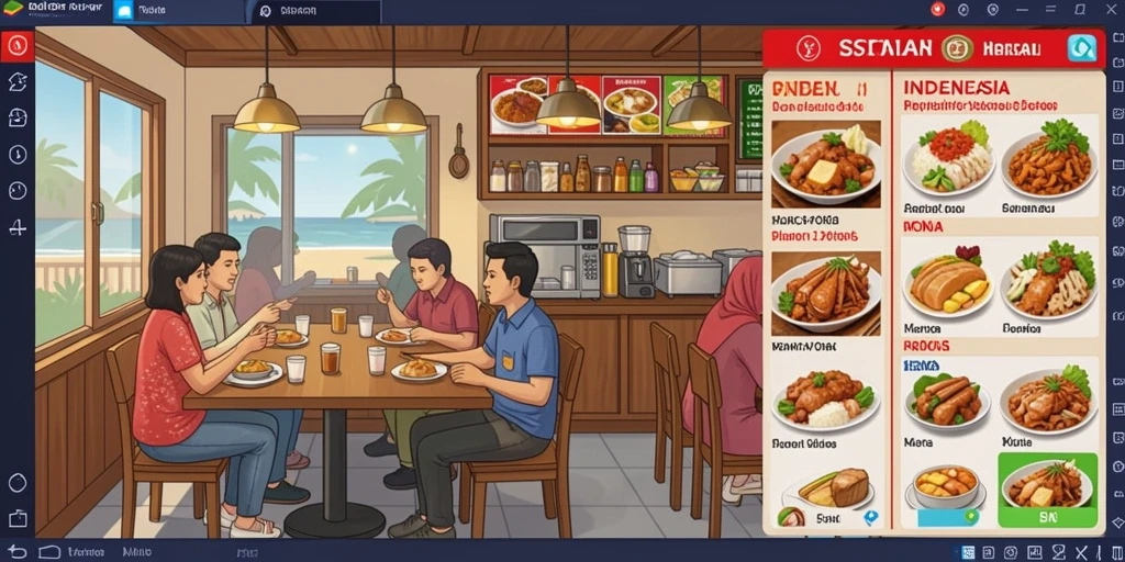 Tampilan antarmuka pengguna yang intuitif dan menarik.
