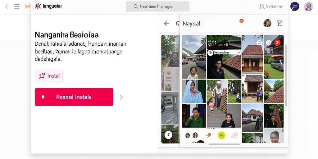 Tampilan antarmuka yang menarik dan mudah digunakan.