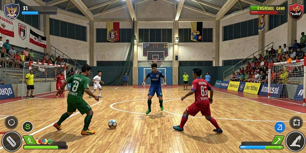 Menampilkan gameplay yang seru dan interaktif.