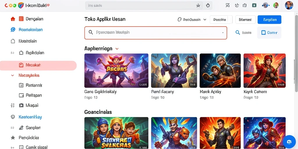 Tampilan antarmuka yang ramah pengguna dan intuitif.