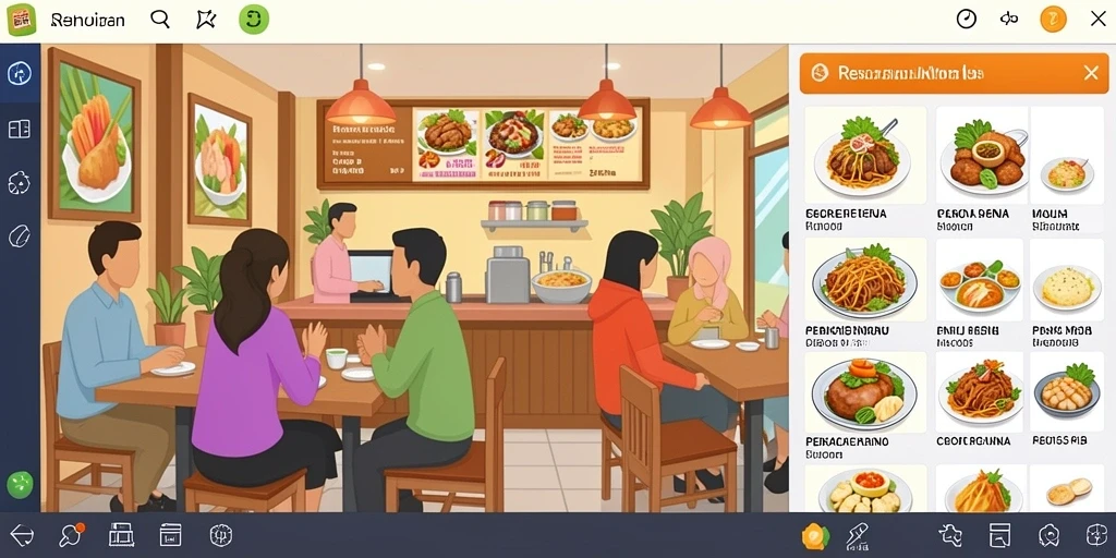 Tampilan antarmuka yang menarik dan mudah dinavigasi.