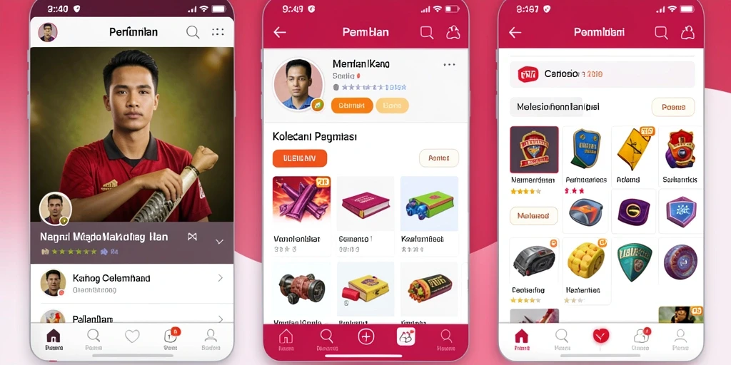 Tampilan antarmuka yang menarik dan user-friendly.