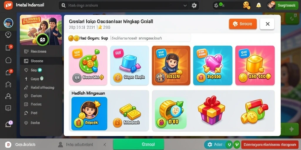 Screenshot menunjukkan karakter utama dalam aksi.