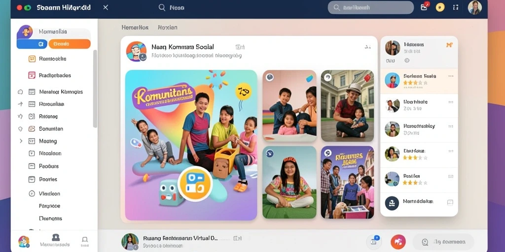 Tampilan antarmuka yang menarik dan mudah dinavigasi.